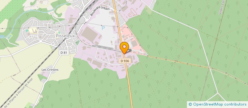 localisation de l'entreprise SCI ROSA à VILLERS-COTTERETS