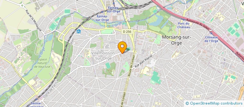 localisation de l'entreprise SCI ROSA à VILLEMOISSON-SUR-ORGE