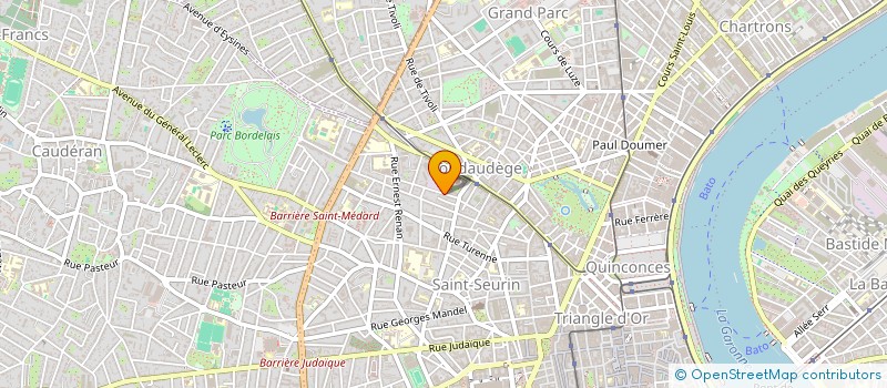 localisation de l'entreprise SCI ROSA  BORDEAUX