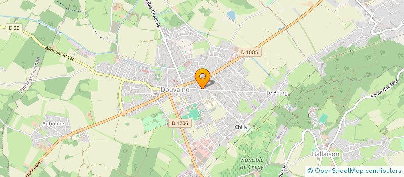 localisation de l'entreprise SCI ROSA  DOUVAINE