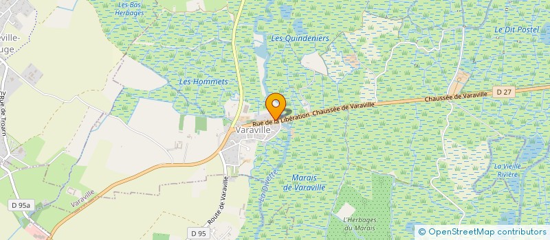 localisation de l'entreprise SCI ROSA à VARAVILLE