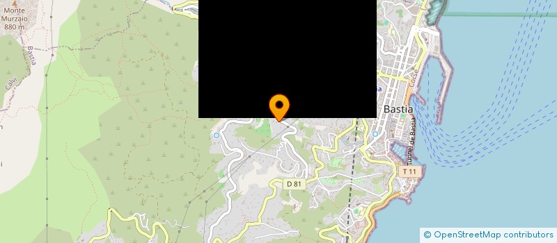localisation de l'entreprise SCI ROSA à BASTIA