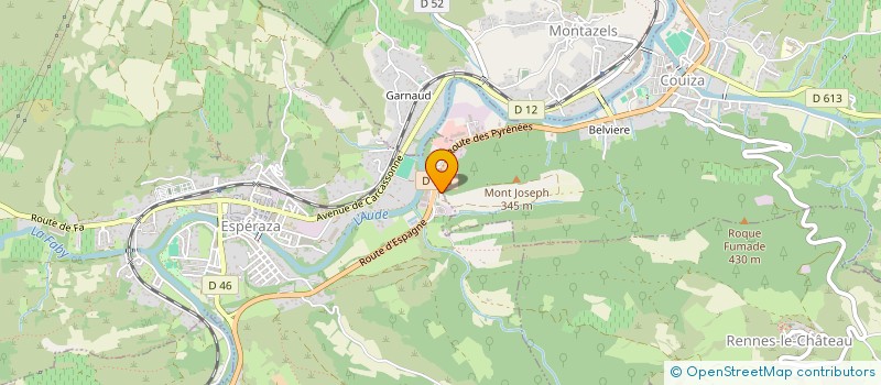 localisation de l'entreprise SCI ROSA B  ESPERAZA