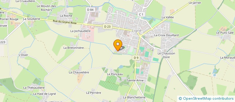 localisation de l'entreprise SCI ROSA DE LIMA  LIGNE