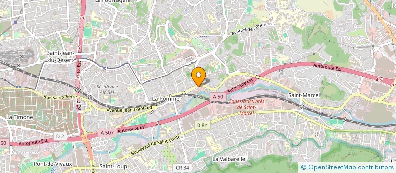 localisation de l'entreprise SCI ROSAL à MARSEILLE