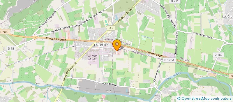 localisation de l'entreprise SCI ROSAM  OPPEDE