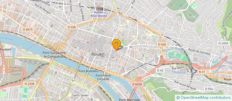 localisation de l'entreprise SCI ROSAMONT ET FILS à ROUEN