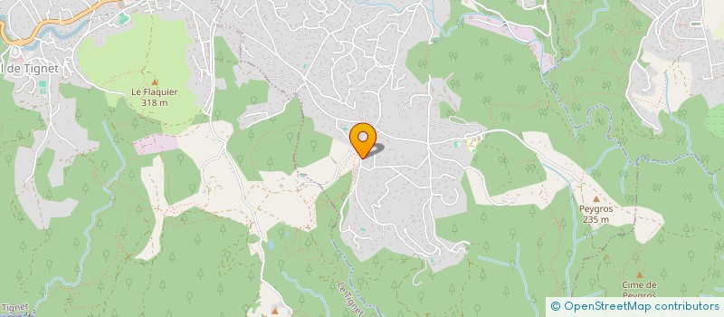 localisation de l'entreprise SCI ROSANG  PEYMEINADE