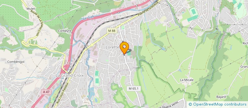 localisation de l'entreprise SCI ROSANINFA  LORETTE