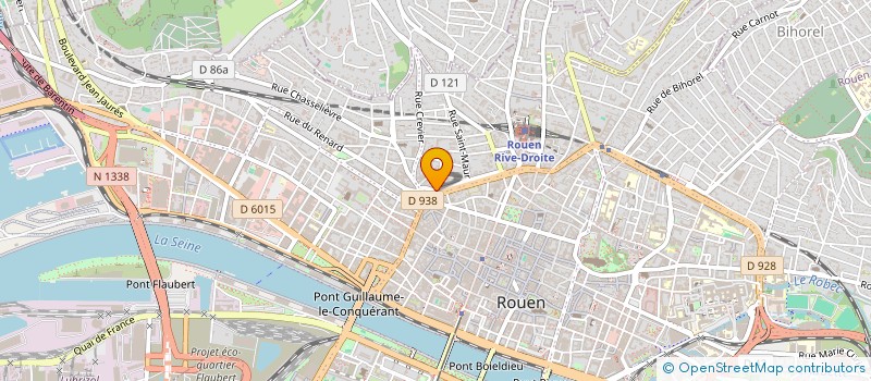 localisation de l'entreprise SCI ROSANT & FILS à ROUEN