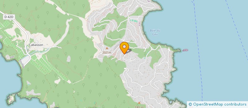 localisation de l'entreprise SCI ROSAPAM à BORMES-LES-MIMOSAS