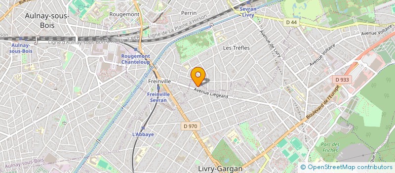 localisation de l'entreprise SCI ROSARIA à LIVRY-GARGAN