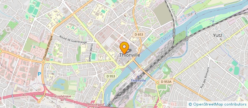 localisation de l'entreprise SCI ROSAROSA à THIONVILLE