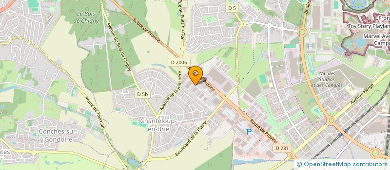 localisation de l'entreprise SCI ROSE 2 TROYES  LAGNY-SUR-MARNE