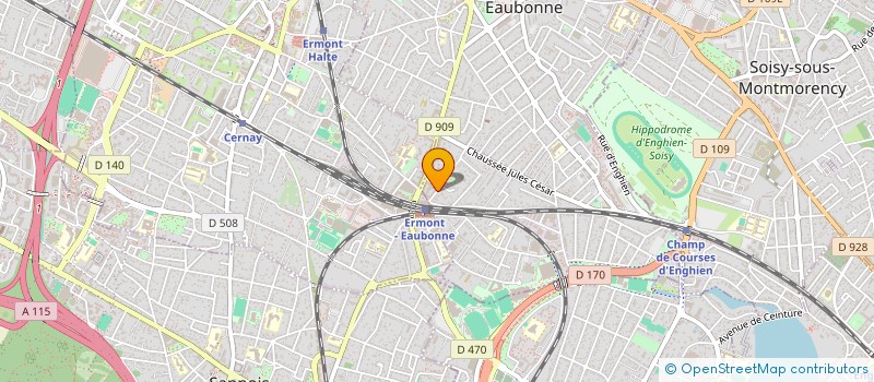 localisation de l'entreprise SCI ROSE à EAUBONNE