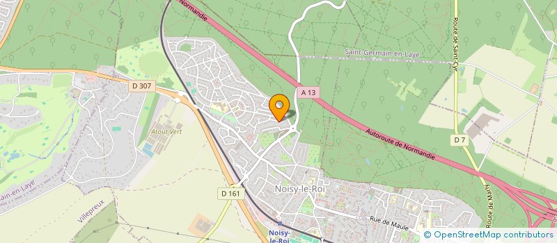 localisation de l'entreprise SCI ROSE à NOISY-LE-ROI