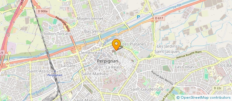 localisation de l'entreprise SCI ROSE à PERPIGNAN