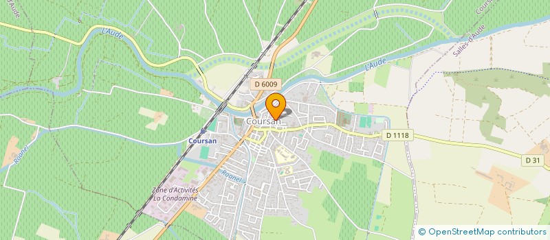 localisation de l'entreprise SCI ROSE  COURSAN