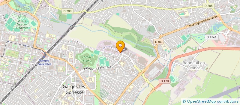 localisation de l'entreprise SCI ROSE à GARGES-LES-GONESSE