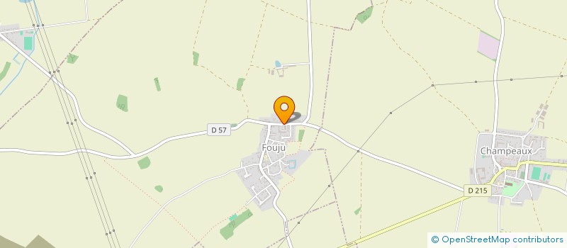 localisation de l'entreprise SCI ROSE  FOUJU