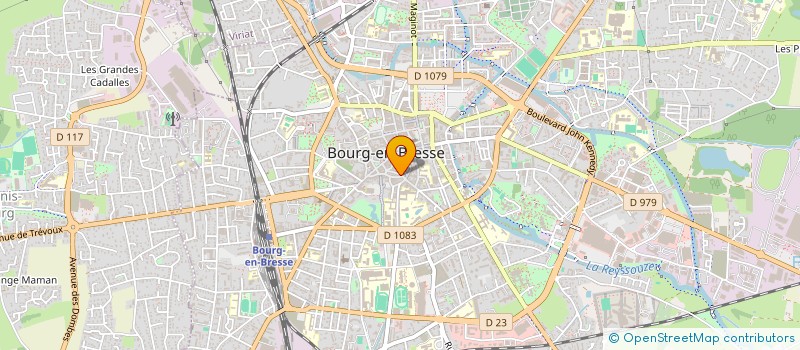 localisation de l'entreprise SCI ROSE à BOURG-EN-BRESSE