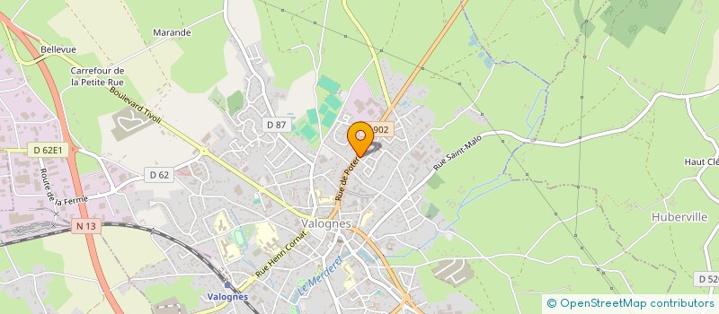 localisation de l'entreprise SCI ROSE  COMMES