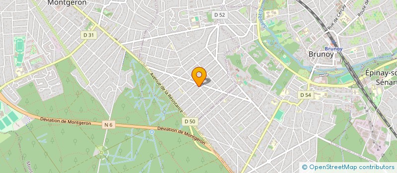 localisation de l'entreprise SCI ROSE-AMARYLLIS  YERRES