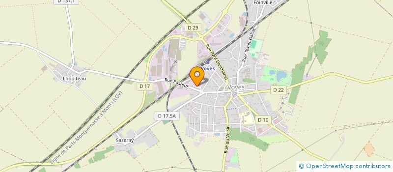 localisation de l'entreprise SCI ROSE D'OR à LES VILLAGES VOVEENS