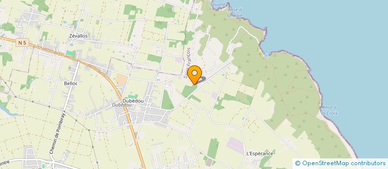 localisation de l'entreprise SCI ROSE DE LIMA 971  SAINT-FRANCOIS