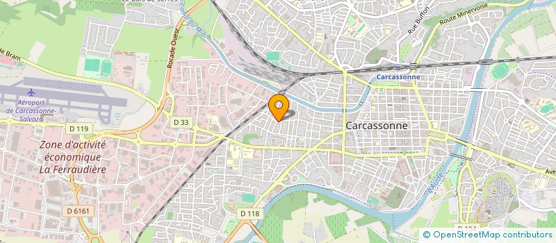 localisation de l'entreprise SCI ROSE DE LOU à CARCASSONNE