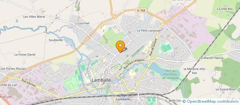 localisation de l'entreprise SCI ROSE DES BOIS  RENNES