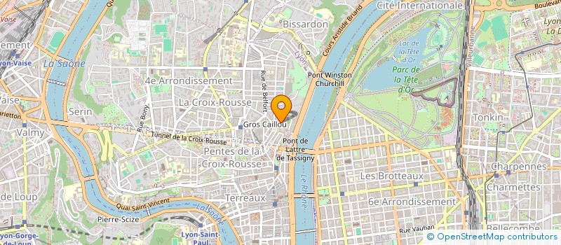 localisation de l'entreprise SCI ROSE DU DIMAY  LYON