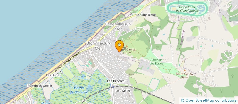localisation de l'entreprise SCI ROSE HILL FAMILY à BLONVILLE-SUR-MER