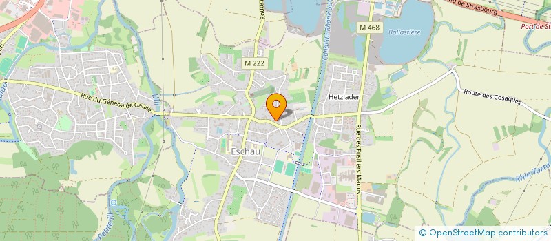 localisation de l'entreprise SCI ROSE MARIE  ESCHAU