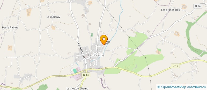 localisation de l'entreprise SCI ROSE MARIE à LA BOUILLIE