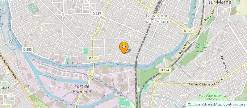 localisation de l'entreprise SCI ROSE-MARIE  SAINT-MAUR-DES-FOSSES