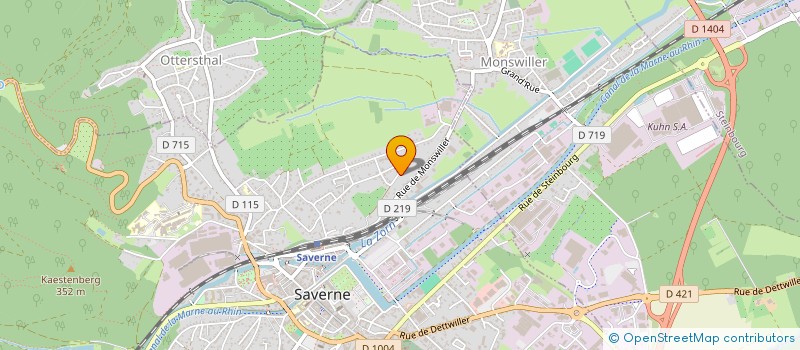 localisation de l'entreprise SCI ROSEBELLE  LANDERSHEIM