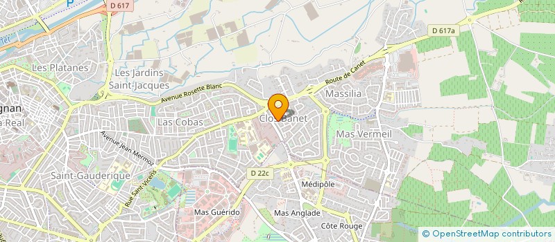 localisation de l'entreprise SCI ROSELLA à PERPIGNAN