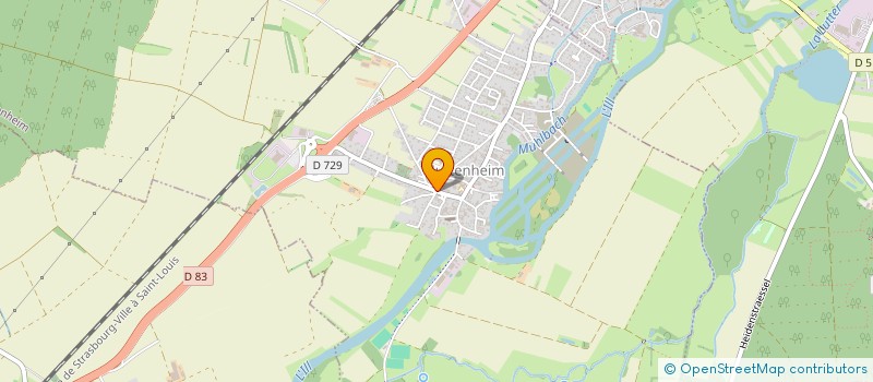 localisation de l'entreprise SCI ROSEMONDE  SAND