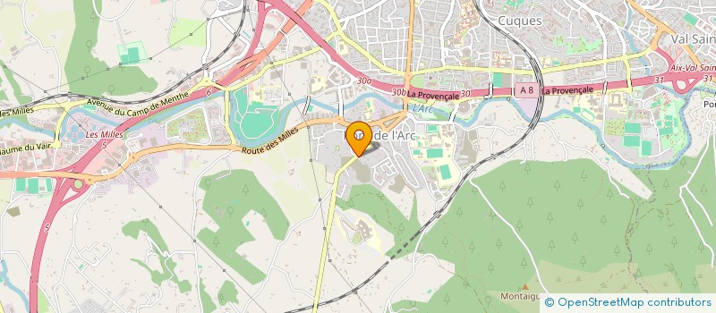 localisation de l'entreprise SCI ROSEMONT à AIX-EN-PROVENCE
