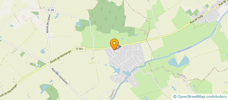 localisation de l'entreprise SCI ROSEOM à NOYERS