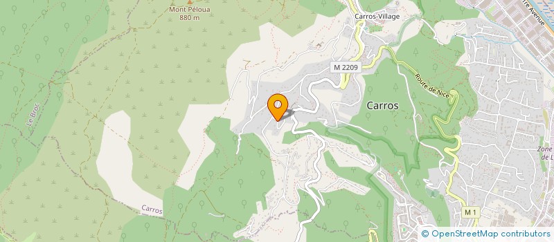 localisation de l'entreprise SCI ROSERAIE à CARROS