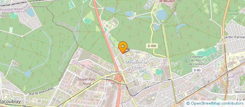 localisation de l'entreprise SCI ROSERAIE JOB à MEUDON