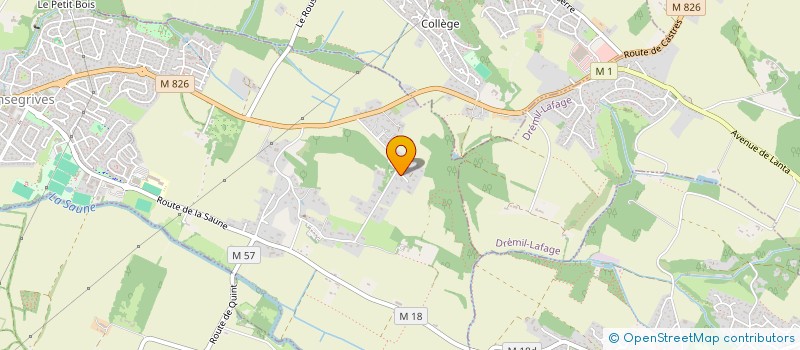 localisation de l'entreprise SCI ROSEREY  QUINT-FONSEGRIVES