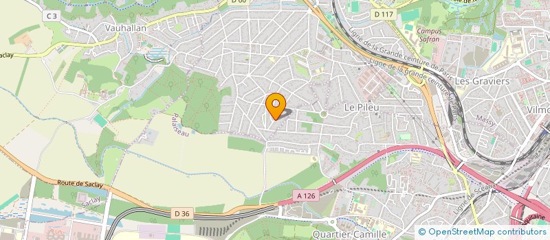 localisation de l'entreprise SCI ROSETTA  IGNY