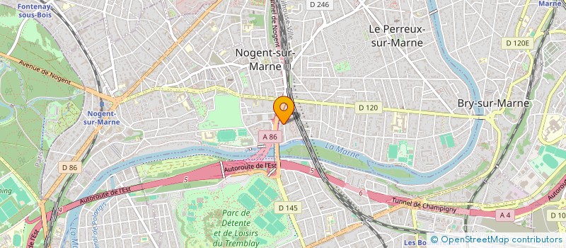 localisation de l'entreprise SCI ROSETTE à NOGENT-SUR-MARNE