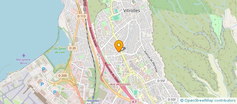 localisation de l'entreprise SCI ROSEZACRE à VITROLLES