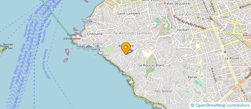 localisation de l'entreprise SCI ROSIB à MARSEILLE