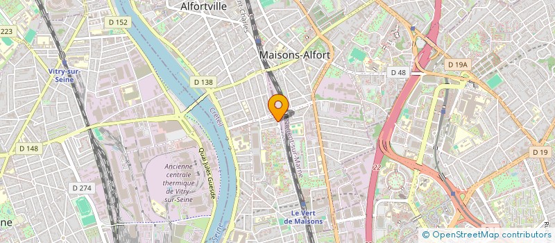 localisation de l'entreprise SCI ROSICKI à ALFORTVILLE