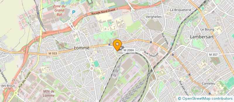 localisation de l'entreprise SCI ROSICOLIAME  LILLE